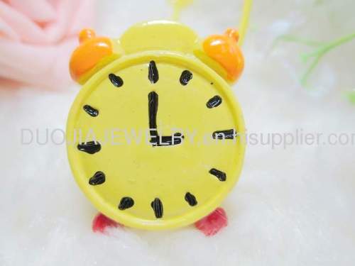 Children Hair accessories, Children Hair ornament 2012 New DBFS1111 Alarm Clock Hair Rubber Band /Hair Elastic Band