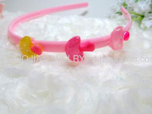 Children Hair accessories, Children Hair ornament 2012 Fancy FG1102 beautiful Mushroom Shape Hair Band /Hair Band