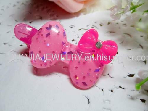 Children Hair accessories, Children Hair ornament YZJ1104 Beautiful Bowknot Shape Hair Clip, Hairpin, Hair Grip