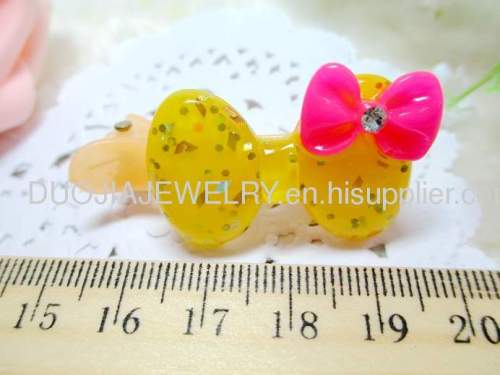 Children Hair accessories, Children Hair ornament YZJ1104 Beautiful Bowknot Shape Hair Clip, Hairpin, Hair Grip