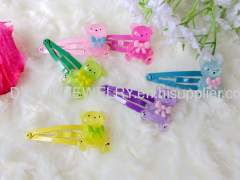 Children Hair accessories, Children Hair ornament ZBBJ008 cute bear BB Hairpin/Hair Clip/Hair Grip for girls