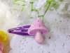 Fancy Handmade ZBBJ021 Cute Mushroom Shape BB Hairpin/Hair Clip/Hair Grip for girls