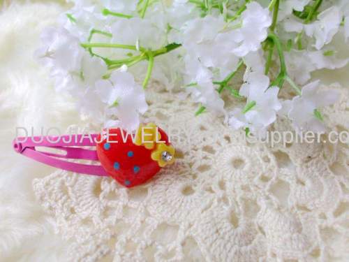 Lovely Handmade ZBBJ022 Heart Shape BB Hairpin/Hair Clip/Hair Grip for girls