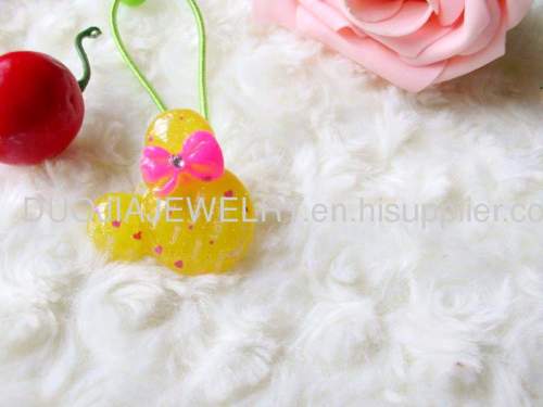 Handmade DFS015 Lovely Mickey Head Shape Resin Hair Rubber Band Children Hair accessories, Children Hair ornament