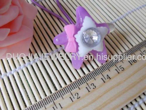 Handmade DFS026 Starfishe Resin Hair Rubber Band /Hair Elastic Band Children Hair accessories, Children Hair ornament