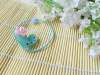 Children Hair accessories, Children Hair ornament DFS039 Heart Shape Resin Rubber Band /Hair Elastic Band for Girls