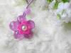 Children Hair accessories, Children Hair ornament DFS042 Flower Shape Resin Rubber Band /Hair Elastic Band for Girls