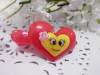 Fashion BBJ012 Attractive Heart Resin Duck Mouth Hairpin/Hair Clip Children Hair accessories, Children Hair ornament