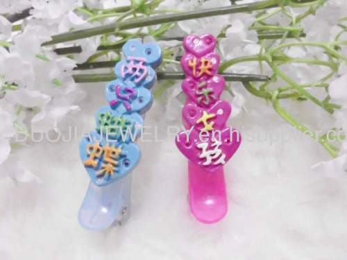 Children Hair accessories, Children Hair ornament BBJ014 Resin Duck Mouth Hairpin/Hair Clip/Hair Grip