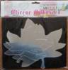 MIRROR DECAL 3PCS LEAF SHAPE