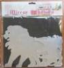 MIRROR DECAL 3PCS LION SHAPE