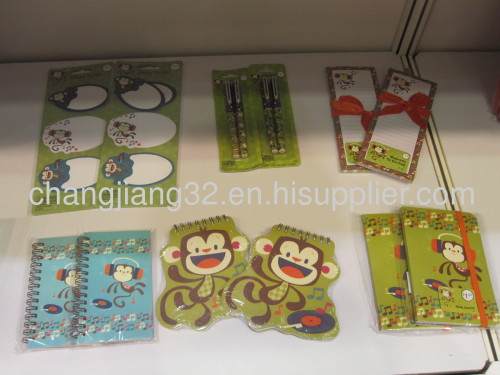 Monkey Stationery Series Die Cut Notebook