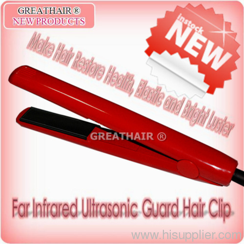 Far Infrared Ultrasonic Guard Hair Clips / Hair Straightener