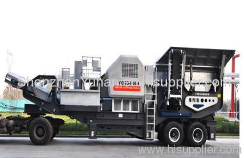 High Efficiency Mobile Primary Jaw Crusher
