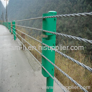Roadway Cable Rope Fence