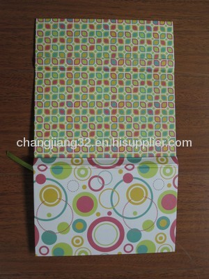 Flower Series Stationery Magnetic Notebook