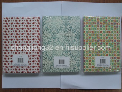 Flower Series Stationery Magnetic Notebook