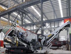 Crawler Type Mobile Crusher Plant with high performance