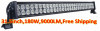 Free Shipping 180w ,3meter wire 9000LM,31.5inch ,LED light bar for Off road,side by side ,4*4,ATV,UTV,Buck