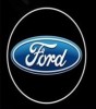 led car logo light projector light for ford