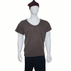 casual short sleeve cotton round neck mens t shirts