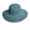 Ladies paper hats middle brim