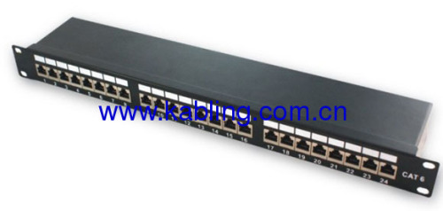 Fully Shielded Cat 6 FTP Patch Panel