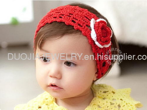 Baby Hair Accessories ,Baby Hair Ornament New South Korean Baby Headbandknitted flowerhair band