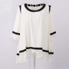 Ladies long sleeve chiffon blouse