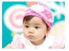 Fancy Handmade Lace Baby Headband with wig innovative Design, Baby Hair Band, Baby Hair Accessories, Baby Hair Ornament
