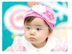 Fancy Handmade Lace Baby Headband with wig innovative Design, Baby Hair Band, Baby Hair Accessories, Baby Hair Ornament
