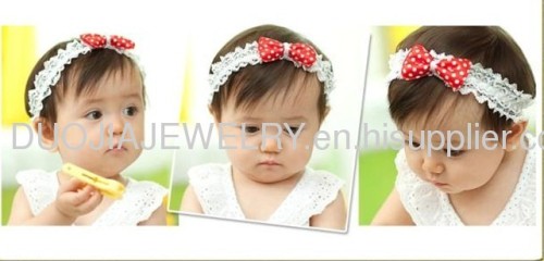 Baby Hair Band,Baby Headband,Children Hair Accessories New Type Lace Baby Headband with bow