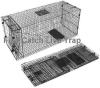 Collapsible fox trap for hunting equipment