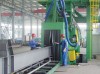 Q69 shot blasting machine for steel profiles