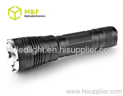 Aluminum high power Cree xml t6 led police flashlight