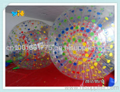 inflatable grass zorb ball, human sized hamster ball, aqua ball