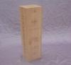 Wooden slide lid single bottle wine box single wood wine box