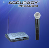 PROFESSIONAL VHF SINGLE CHANNEL WIRELESS MICROPHONE VHF-102