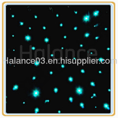 Optic Fiber Lighting Star Cloth