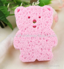 Eco-friendly Bear shape Celluose Sponge