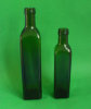 250ml and 500ml Dark Green Olive Oil Glass Bottles