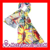 2013 New Designer European Sunflower Infinity Mulberry Silk Scarf China