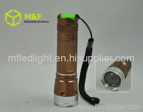 CREE Q5 Zoomable mini torch flashlight