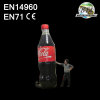 Huge Pvc Inflatable Cocacola Bottle