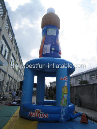 Advertising Bottles Inflatable with Booth