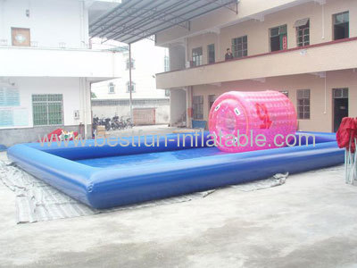 Blue Inflatable Ball Pool