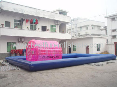 Blue Inflatable Ball Pool