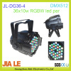 High power DMX RGBW 36x3W LED Effect Light