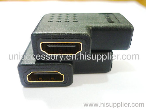 90 degree rotatable female HDMI adapter