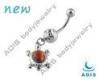 Surgical Steel Alloy Lovely Tortoise Dangle Belly Ring Jewelry With Lead, Nickel Free
